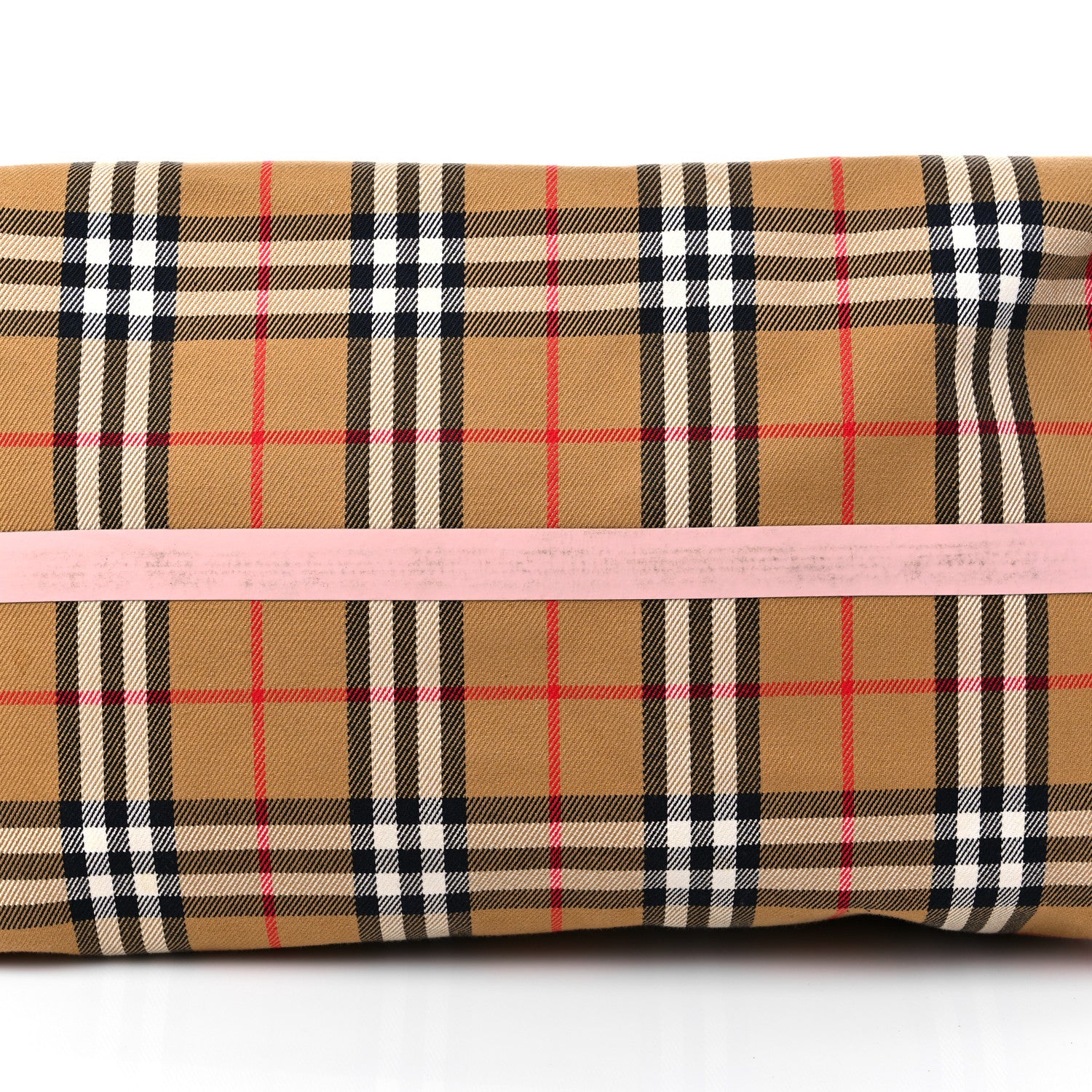 Burberry Vintage Check Large The Giant Reversible Tote Palm Green Pink Apricot 11 of 16