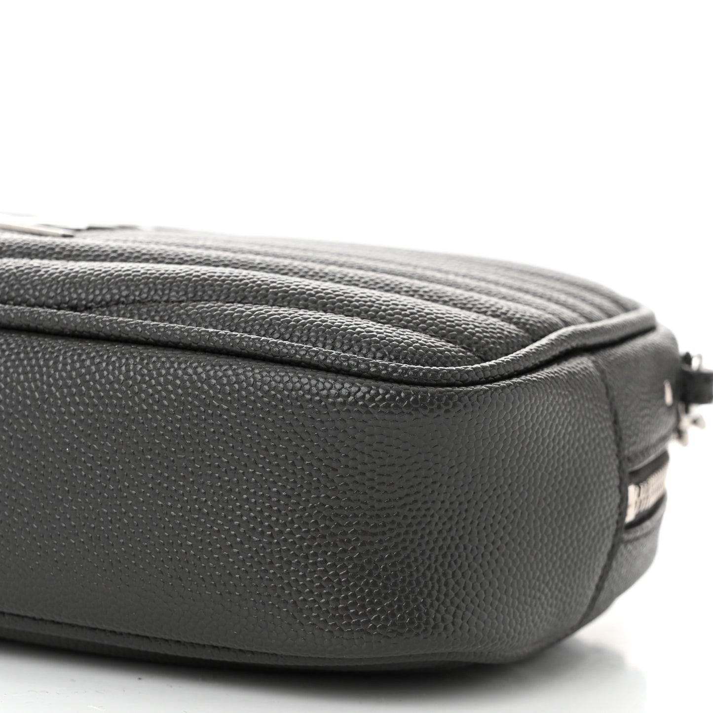 Grain De Poudre Matelasse Monogram Mini Lou Camera Bag Asphalt