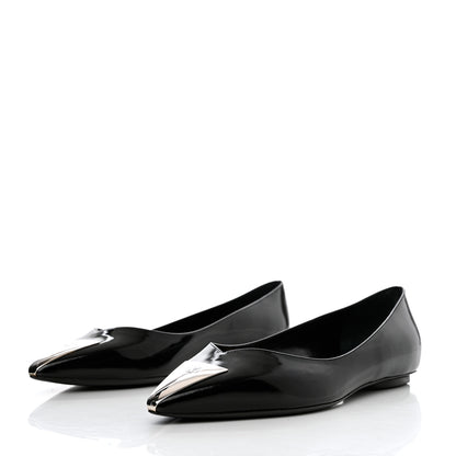 Louis Vuitton Patent Cosplay Ballerina Flat 37.5 Black 3 of 9