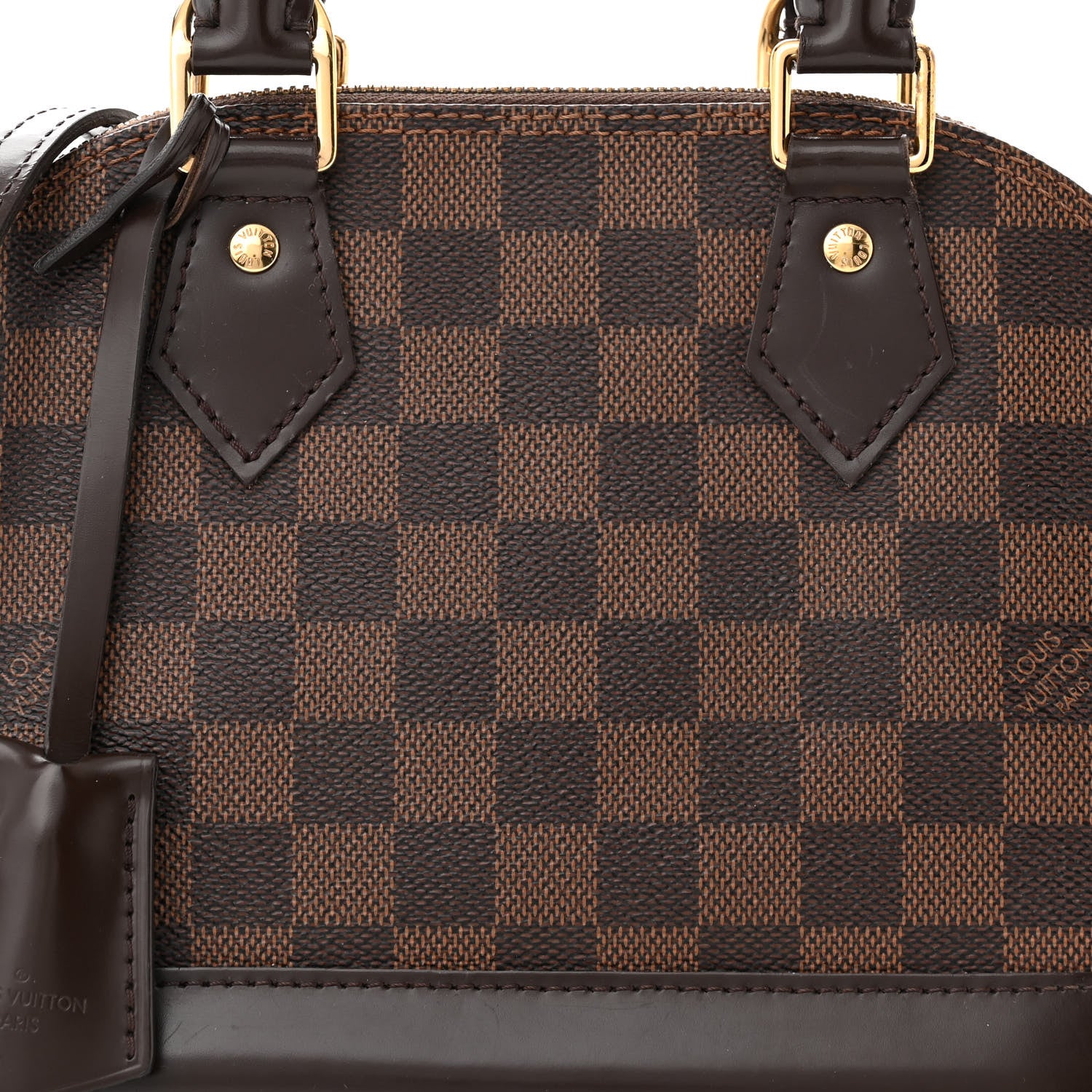 Louis Vuitton Damier Ebene Alma BB 8 of 15