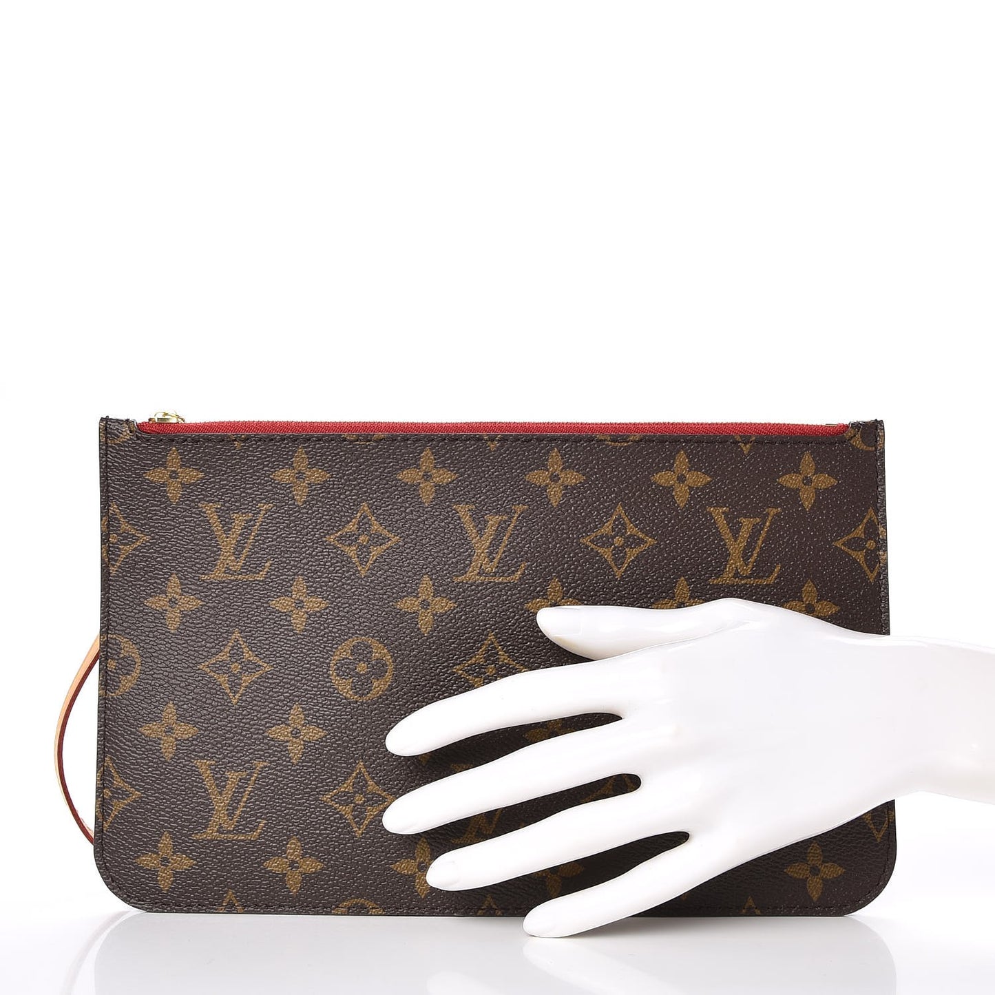 Monogram Neverfull MM GM Pochette Cherry