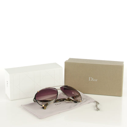 Christian Dior Chicago 2 Aviator Sunglasses Green 2 of 10