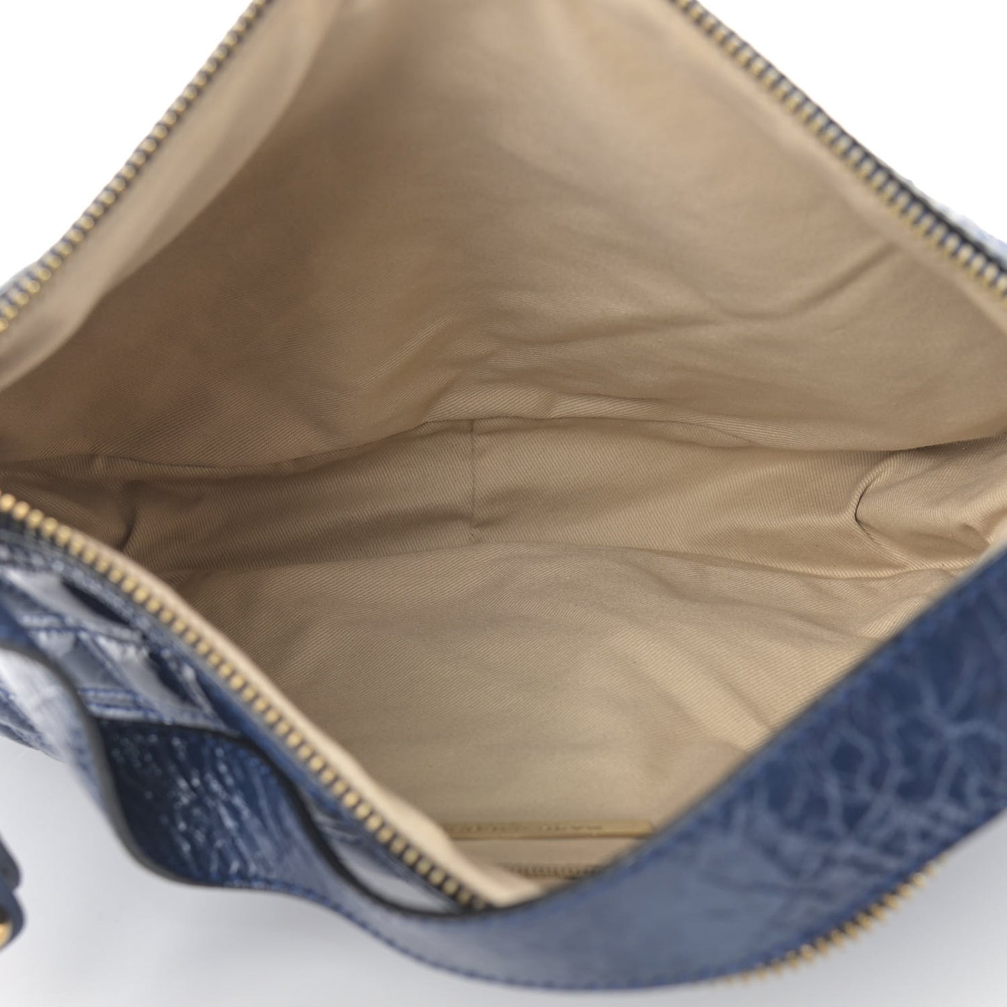 Patent Quilted Goatskin Ursula Hobo Midnight