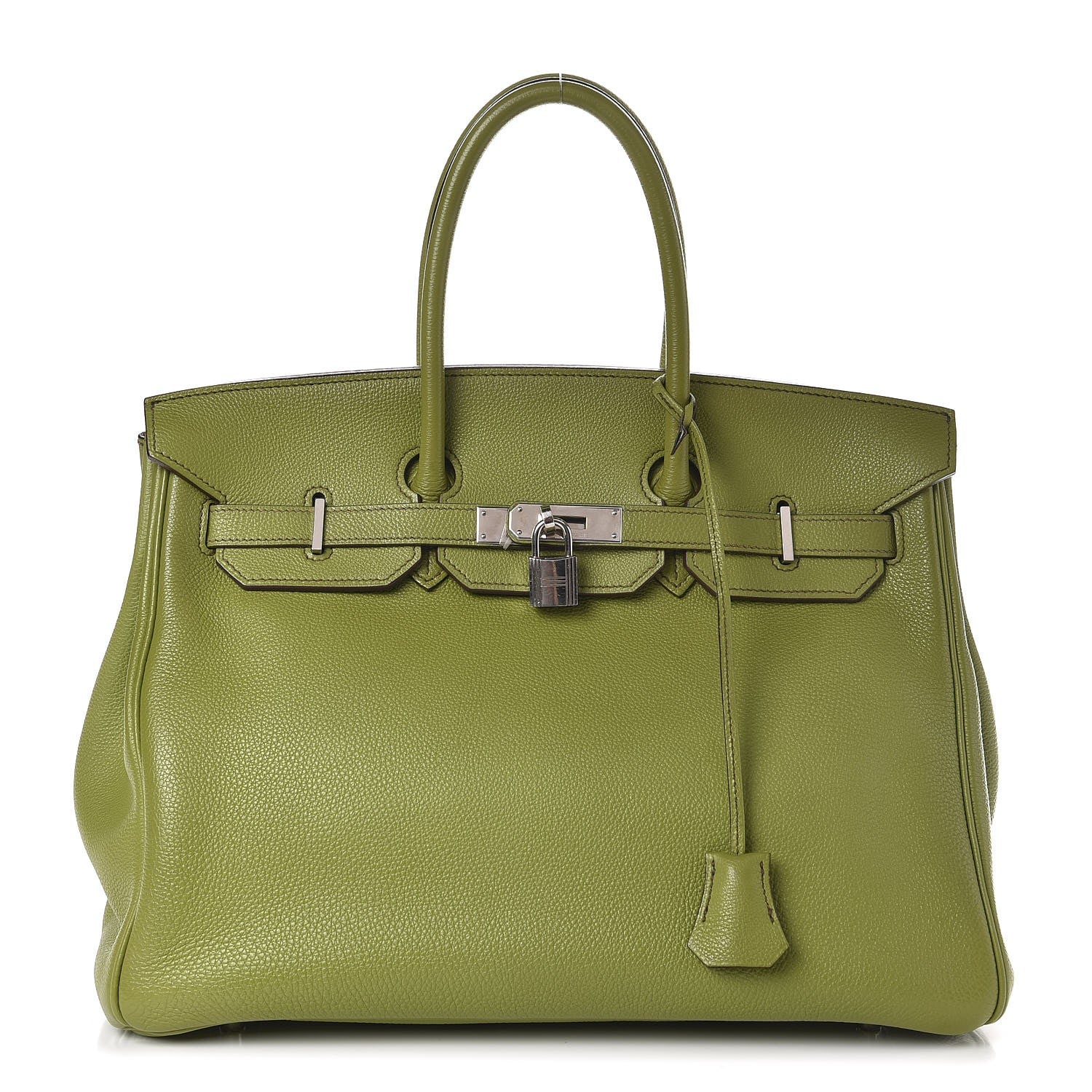 Hermes Togo Birkin 35 Vert Anis 1 of 12