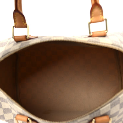 Louis Vuitton Damier Azur Speedy 30 5 of 8