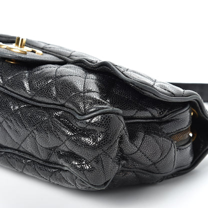 Chanel Iridescent Caviar Quilted Small Chic Flap Black 11 of 13