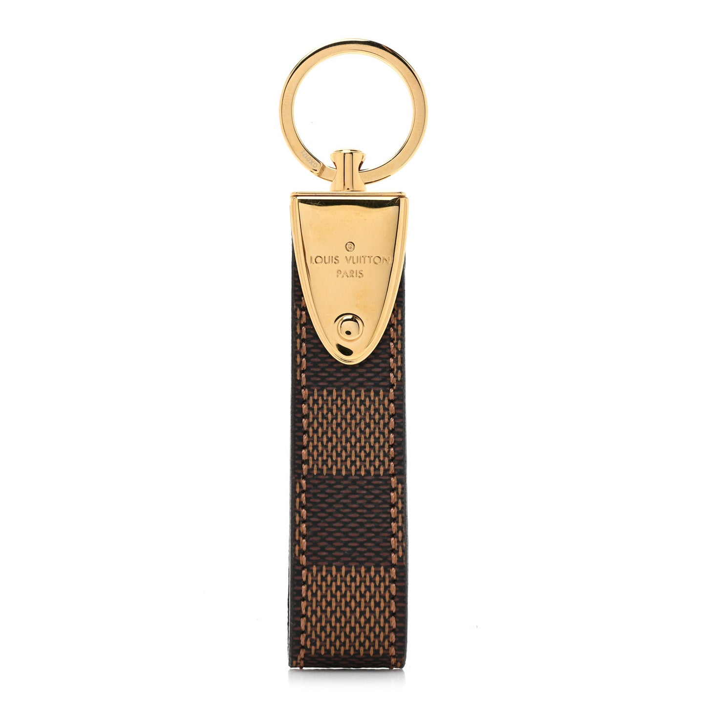 Damier Ebene Dragonne LV Key Holder