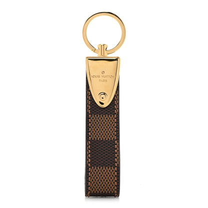 Louis Vuitton Damier Ebene Dragonne LV Key Holder 2 of 4