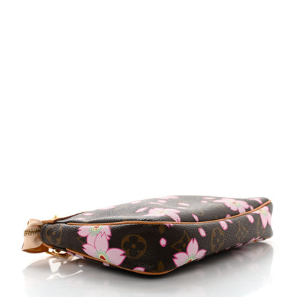 Louis Vuitton Monogram Cherry Blossom Pochette Accessories Brown 4 of 14