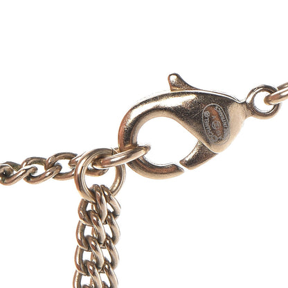 Chanel Crystal CC Necklace Light Gold 6 of 6