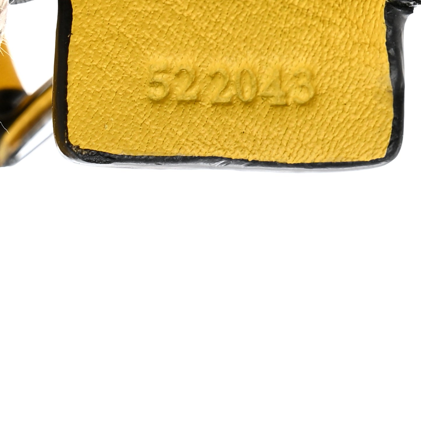 Calfskin Nano Puzzle Bag Yellow