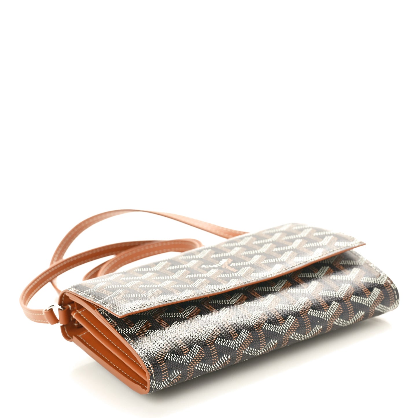 Goyardine Varenne Continental Wallet Black Gold