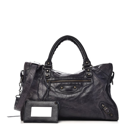 Balenciaga Agneau Classic Hardware City Bleu Obscur 1 of 14