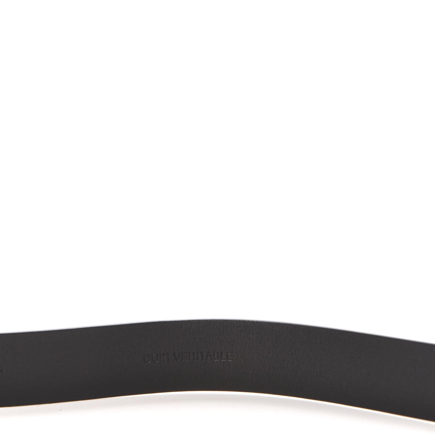 Calfskin CC Chain Vintage Allure Logo Belt 85 34 Black