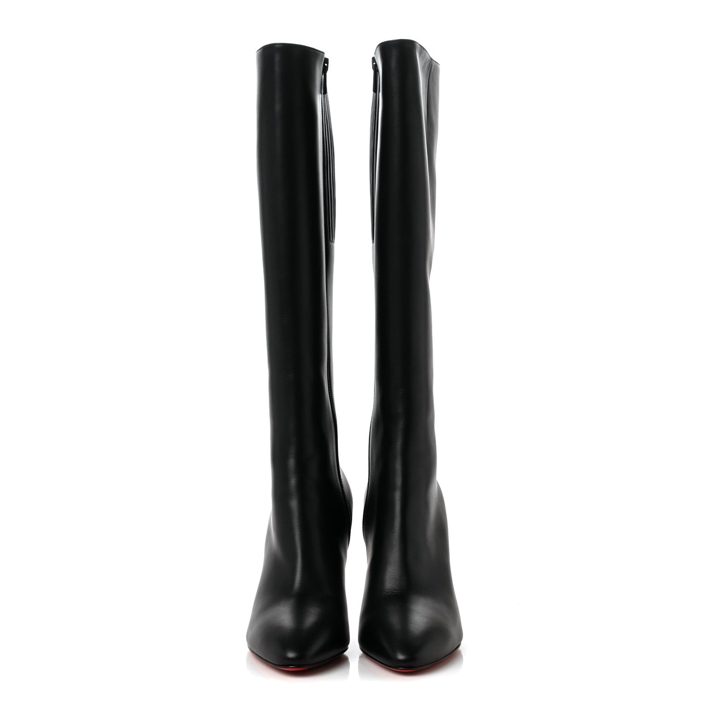 Calfskin Eloise Botta 85 Knee Boots 37.5 Black