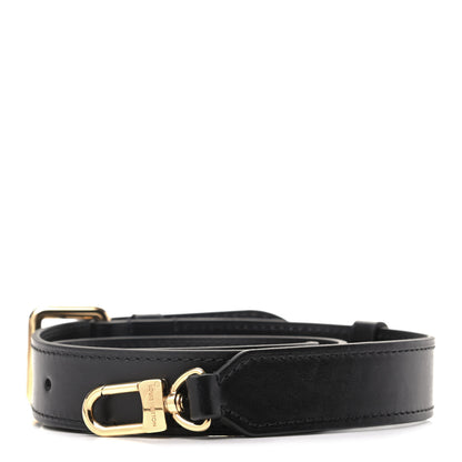 Louis Vuitton Calfskin Odeon PM Adjustable Shoulder Strap Black 1 of 3