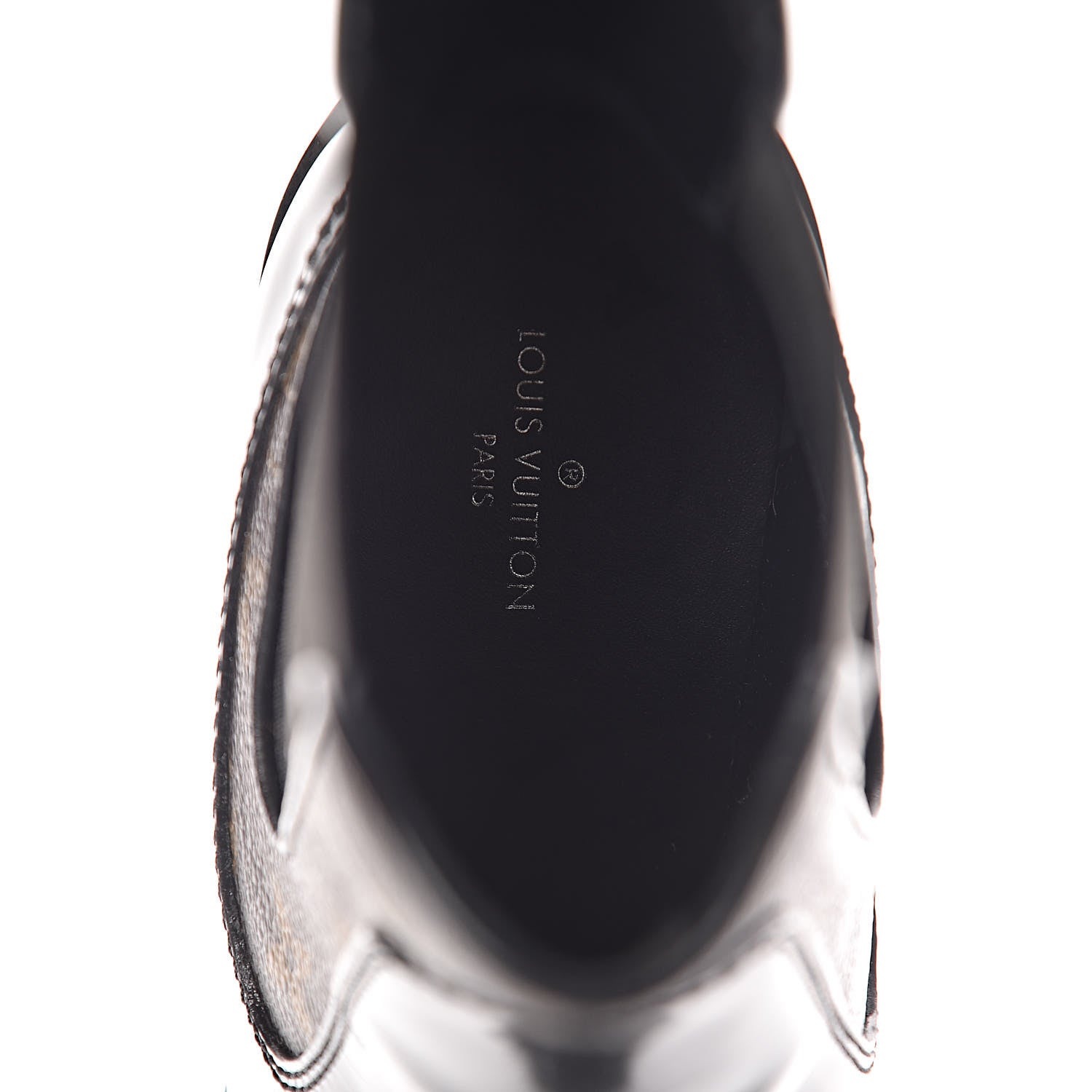 Louis Vuitton Patent Monogram Limitless Ankle Boots 36.5 Black 8 of 8