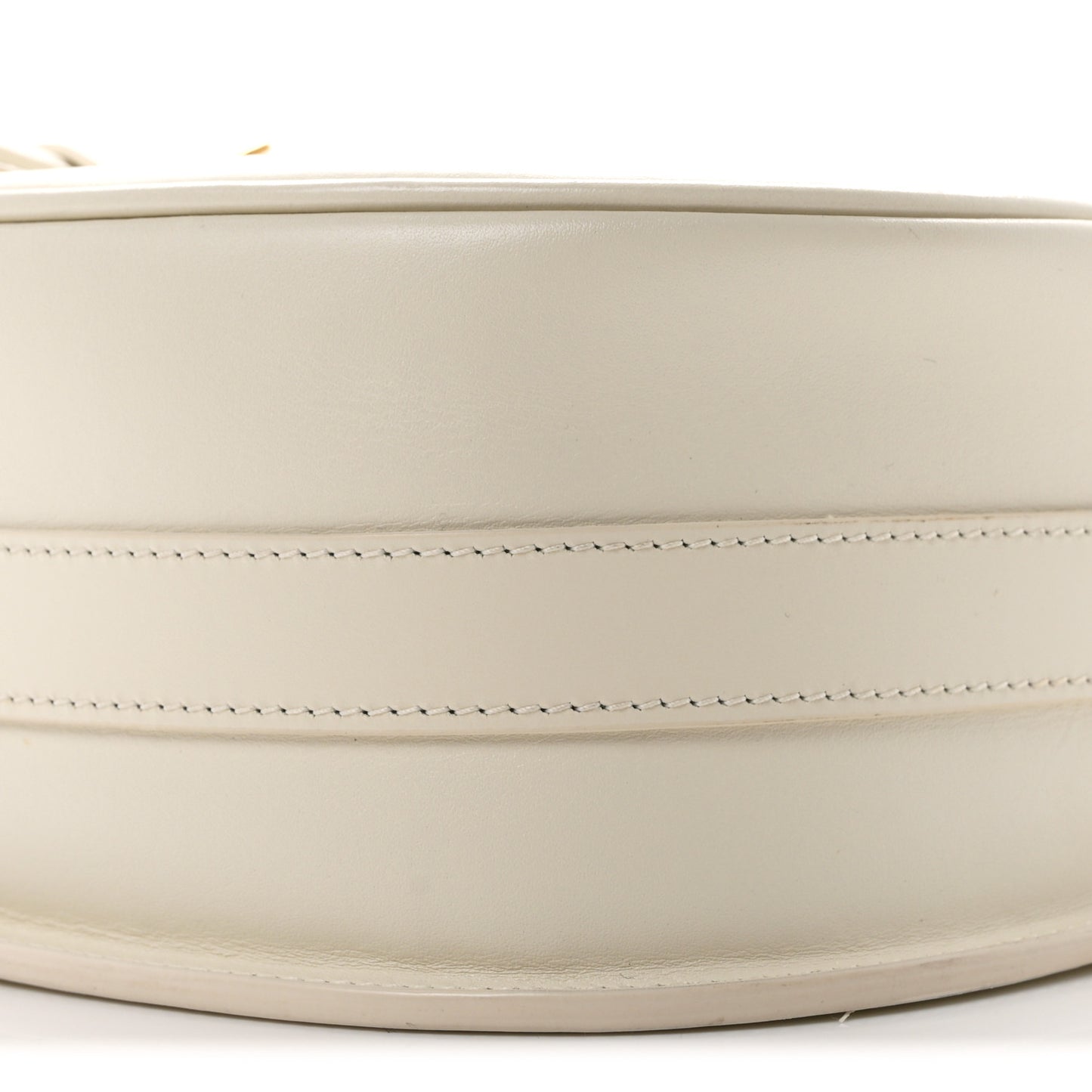Box Calfskin Large Bobby Flap White