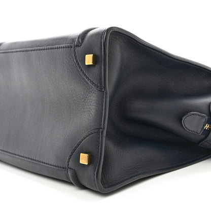 Celine Smooth Calfskin Mini Luggage Navy Blue 8 of 8