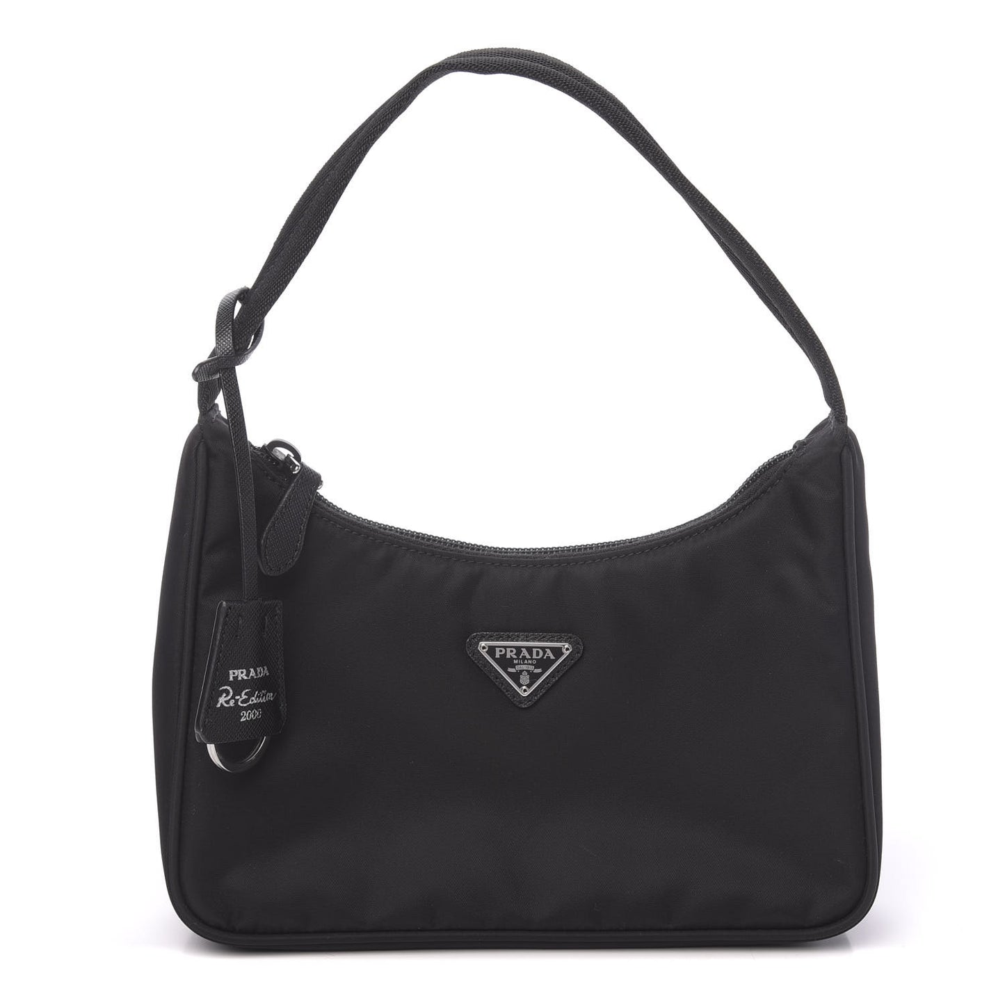 Tessuto Nylon Mini Re-Edition 2000 Bag Black