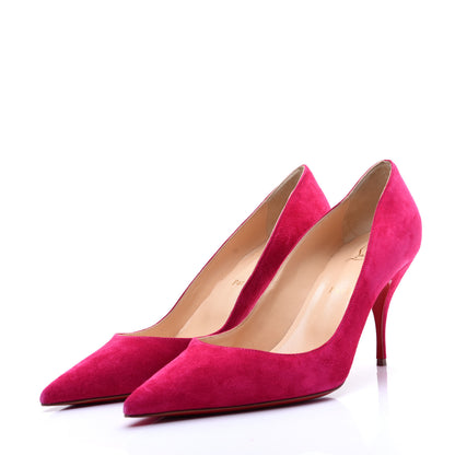 Christian Louboutin Veau Velours Clare 80 Pumps 41 Bomba 4 of 11