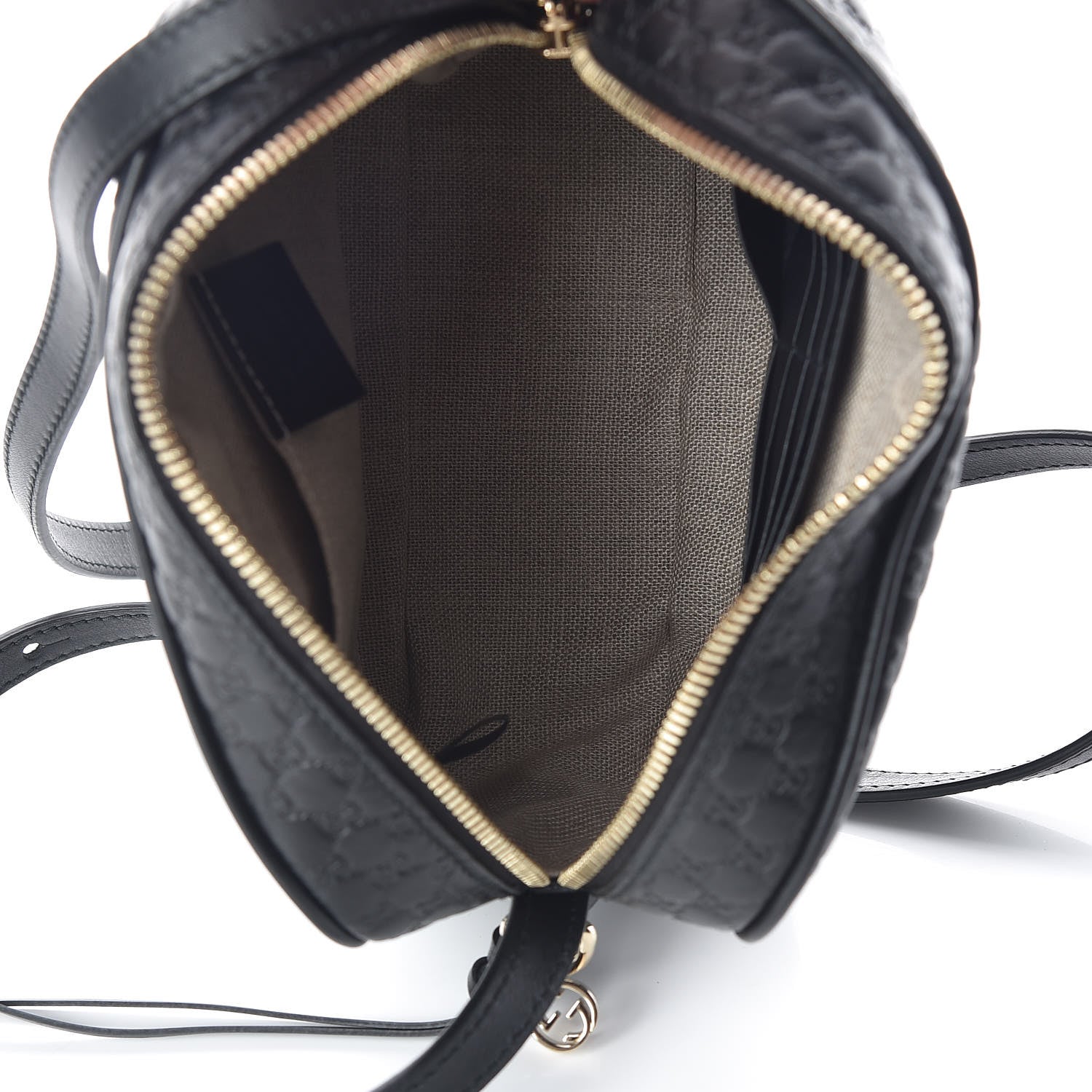 Gucci Microguccissima Mini Bree Messenger Bag Black 5 of 9