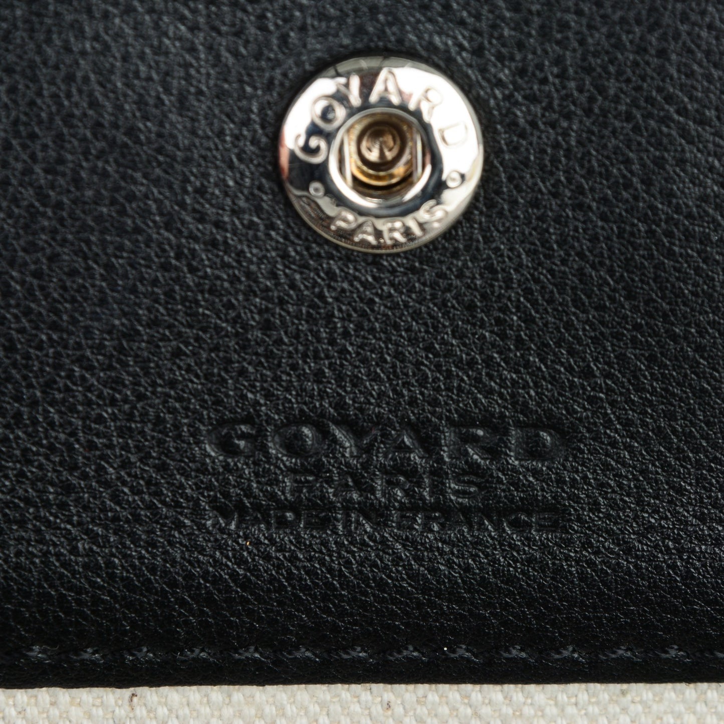 Goyardine Pouch Black