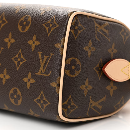 Louis Vuitton Monogram Speedy Bandouliere 20 Black 8 of 10