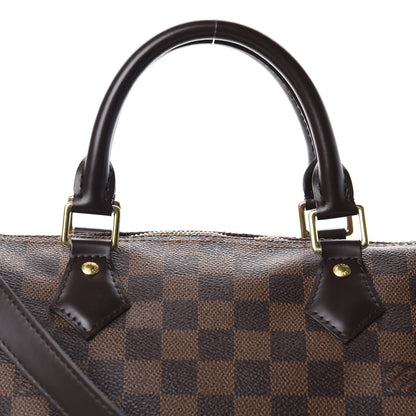Louis Vuitton Damier Ebene Speedy Bandouliere 30 9 of 10