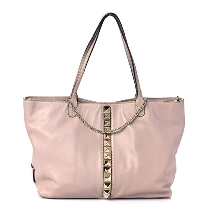 Valentino Garavani Calfskin Rockstud Tote 1 of 10