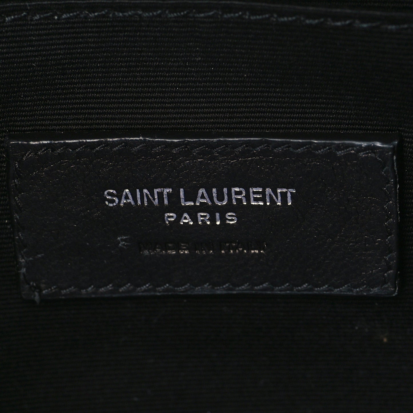 Calfskin Monogram Belt Bag Black