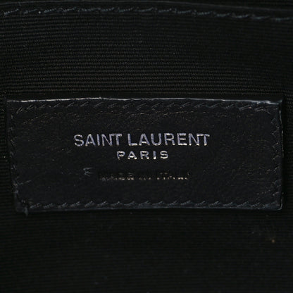 Saint Laurent Calfskin Monogram Belt Bag Black 6 of 7