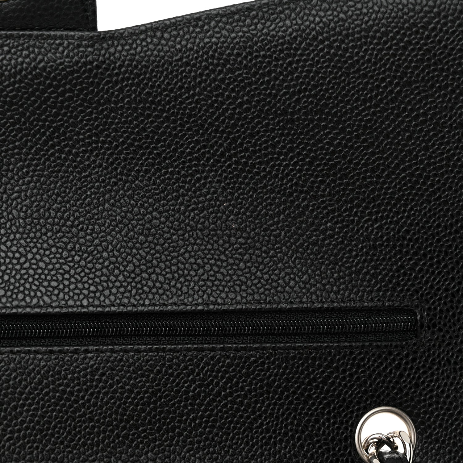 Chanel Caviar Quilted Jumbo Double Flap Black 12 of 13