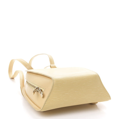 Louis Vuitton Epi Mabillon Backpack Vanilla 3 of 10