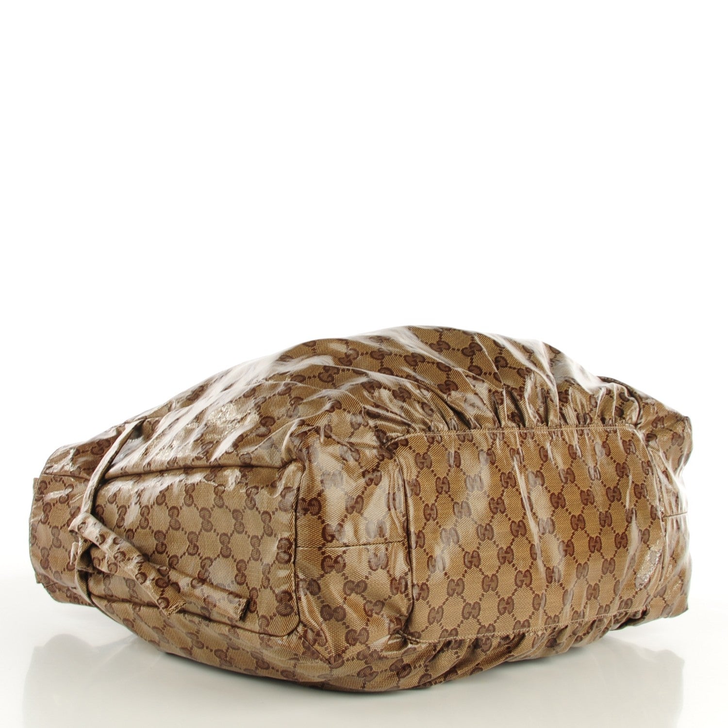 Gucci Crystal Monogram Medium Hysteria Tote Brown 4 of 7
