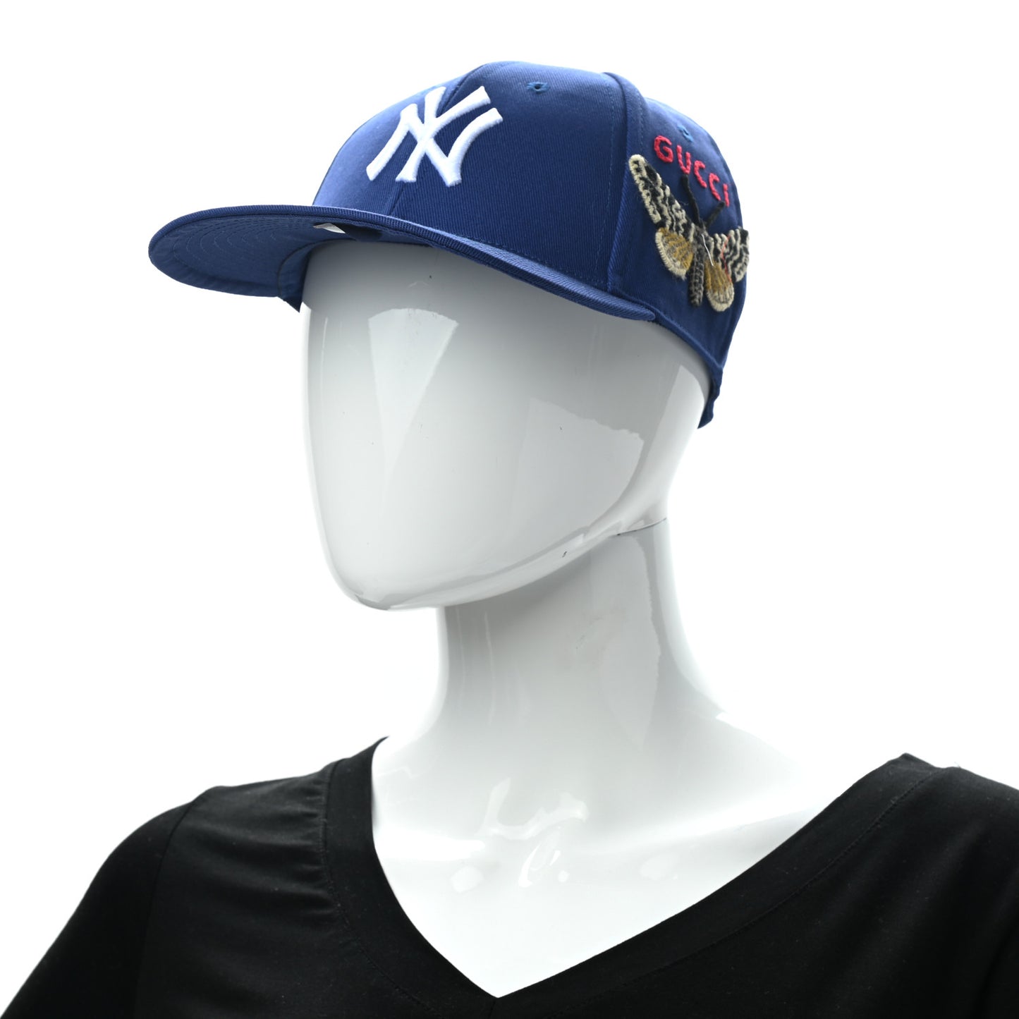 X MLB Cotton NY Yankees Baseball Hat 57-61 Blue