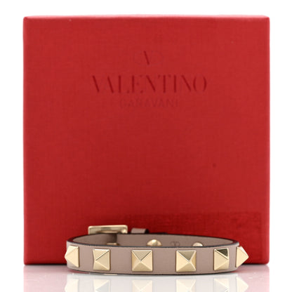 Valentino Garavani Vitello Rockstud Bracelet Poudre 5 of 5