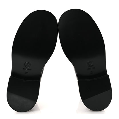 Chanel Calfskin Cap Toe Boots 37 Black 8 of 12