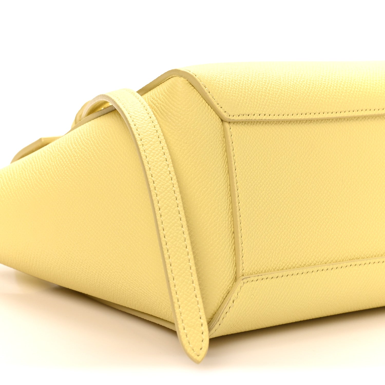 Celine Grained Calfskin Nano Belt Bag Citrus 10 of 11