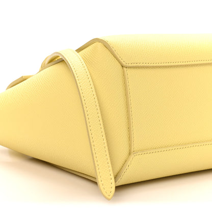 Celine Grained Calfskin Nano Belt Bag Citrus 10 of 11