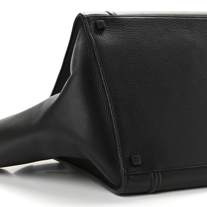 Celine Supple Calfskin Medium Phantom Luggage Black 7 of 9