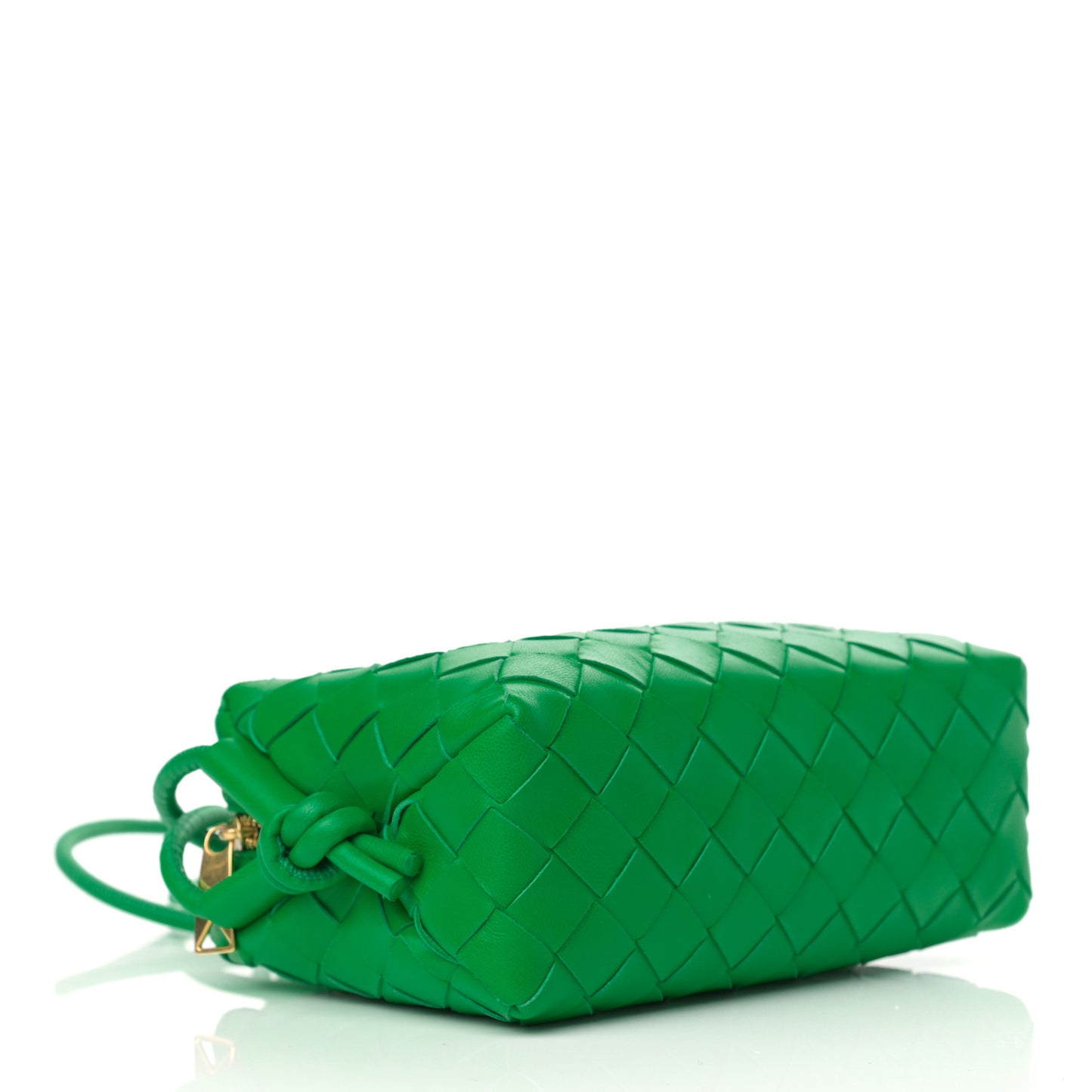 Nappa Intrecciato Mini Loop Camera Bag Parakeet