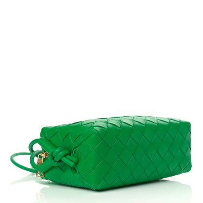 Bottega Veneta Nappa Intrecciato Mini Loop Camera Bag Parakeet 4 of 11