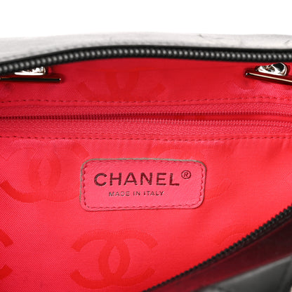 Chanel Calfskin Quilted Large Cambon Multipocket Reporter Black 6 of 12