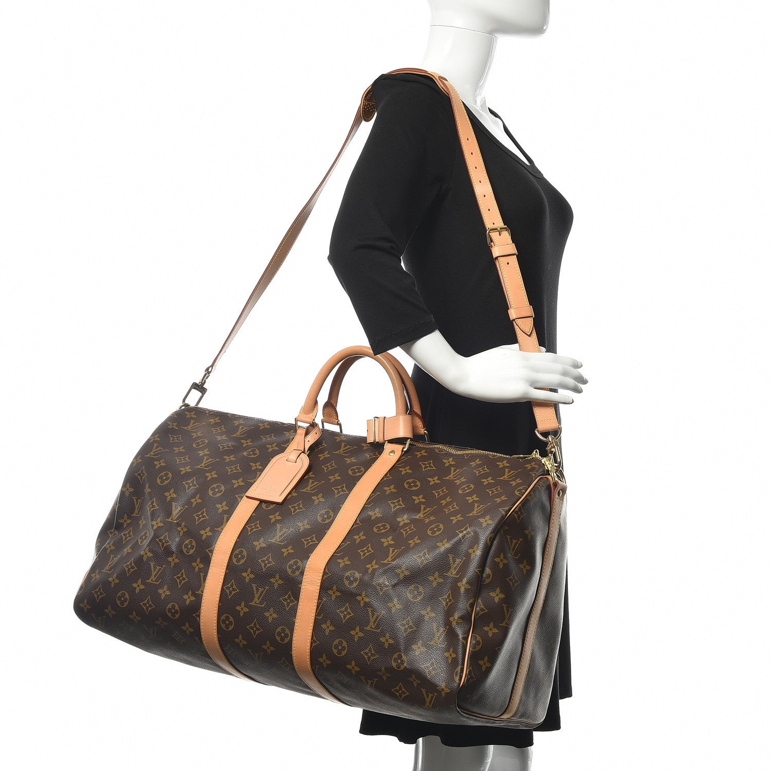 Louis Vuitton Monogram Keepall Bandouliere 55 2 of 10