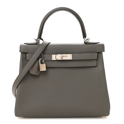 Hermes Togo Kelly Retourne 28 Etain 1 of 13