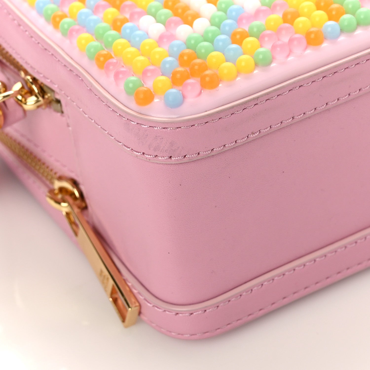 Marc Jacobs Calfskin Jelly Bean The Box 20 Crossbody Pink 8 of 9