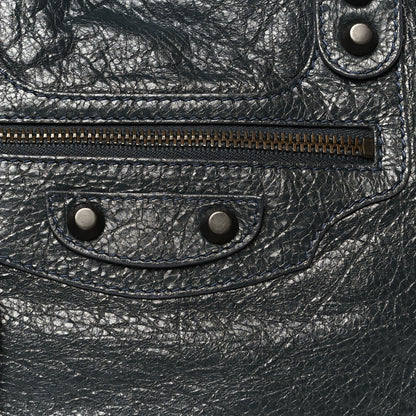 Balenciaga Agneau Classic Hardware Bowling Bag Anthracite 9 of 12