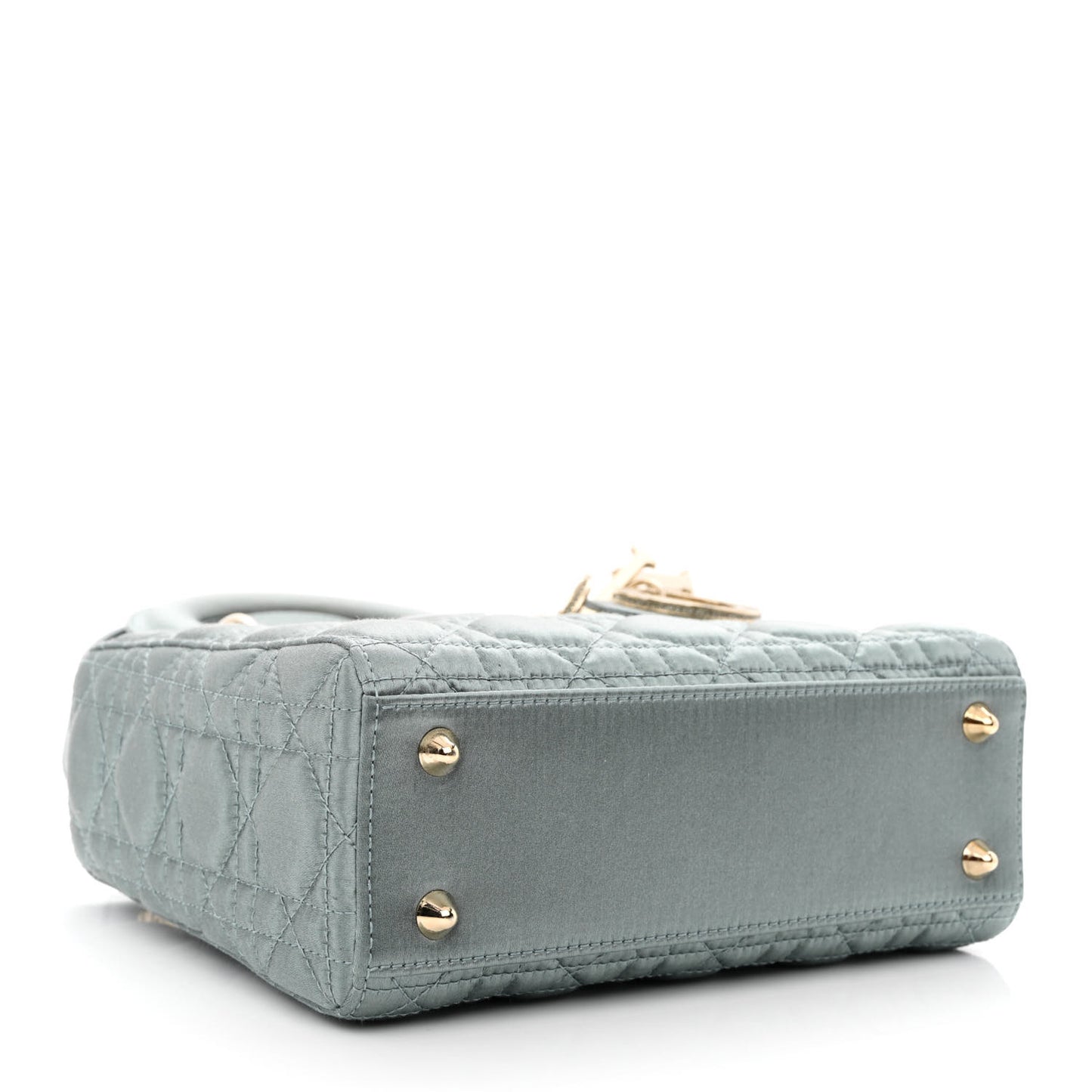 Satin Swarovski Crystal Cannage My ABC Lady Dior Grey