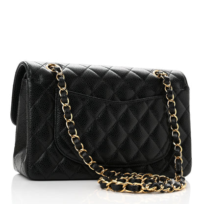 Chanel Caviar Quilted Small Double Flap Black 3 of 12